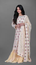 Load image into Gallery viewer, Karachi Suit In Georgette With Heavy Chikenkari Dupatta
