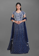 Load image into Gallery viewer, Lehenga in Net Fabric With Intricate Pearl Work and a Heavy Blouse
